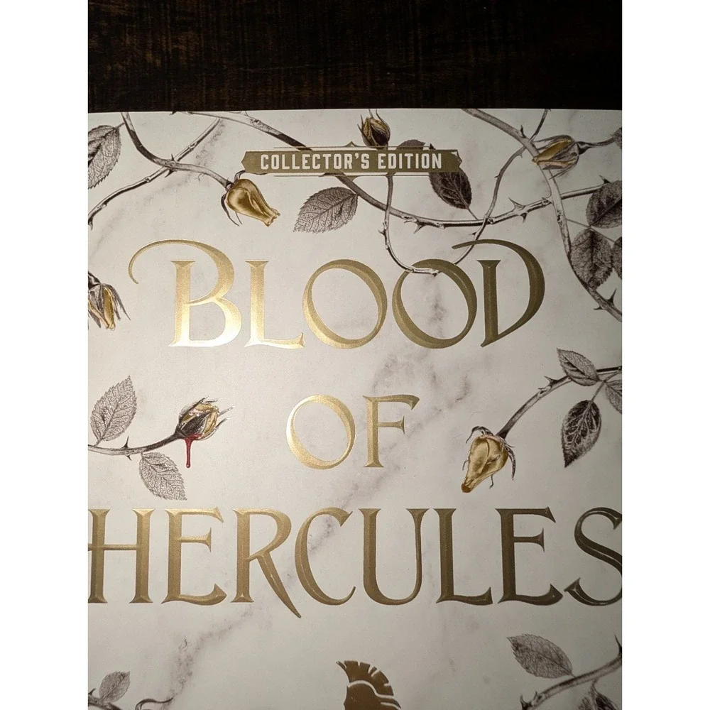 Blood of Hercules Sprayed‎ Edge HB First Edition Jasmine Mas